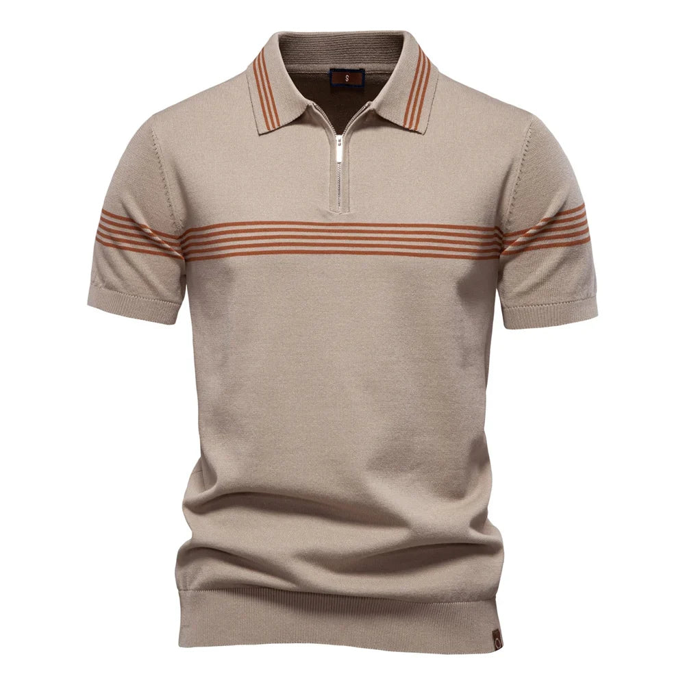 Morae-Amsterdam® | Polo Met Streepdesign