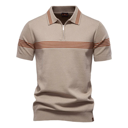 Morae-Amsterdam® | Polo Met Streepdesign