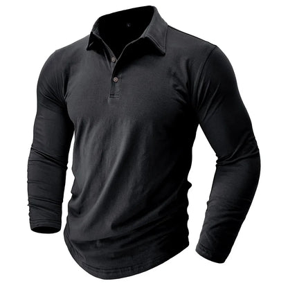 Morae-Amsterdam® | Polo Shirt Met Lange Mouwen