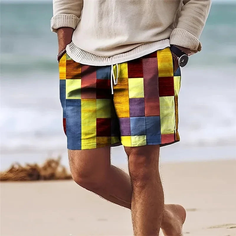 Morae-Amsterdam® | Kleurrijke Heren Strandbroek