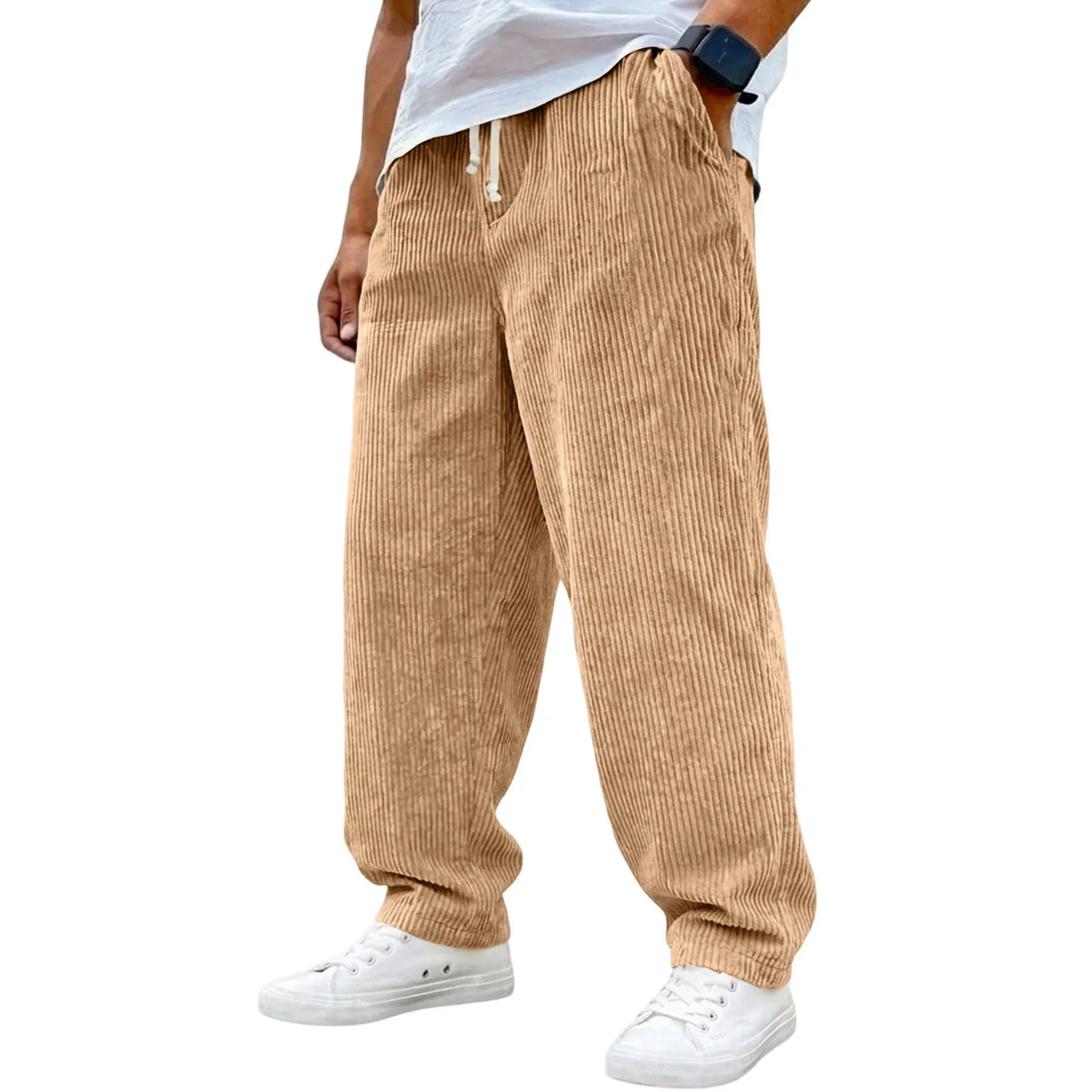 Morae-Amsterdam® | Comfortabele Corduroy Heren Jogger