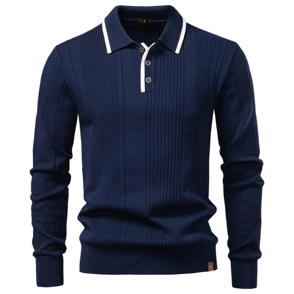 Morae-Amsterdam® | Heren Winter Poloshirt