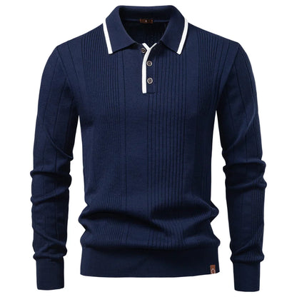 Morae-Amsterdam® | Heren Winter Poloshirt