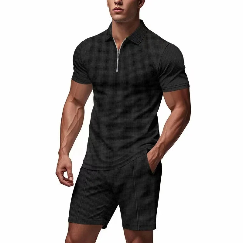 Morae-Amsterdam® | Zomer Poloset Met Rits