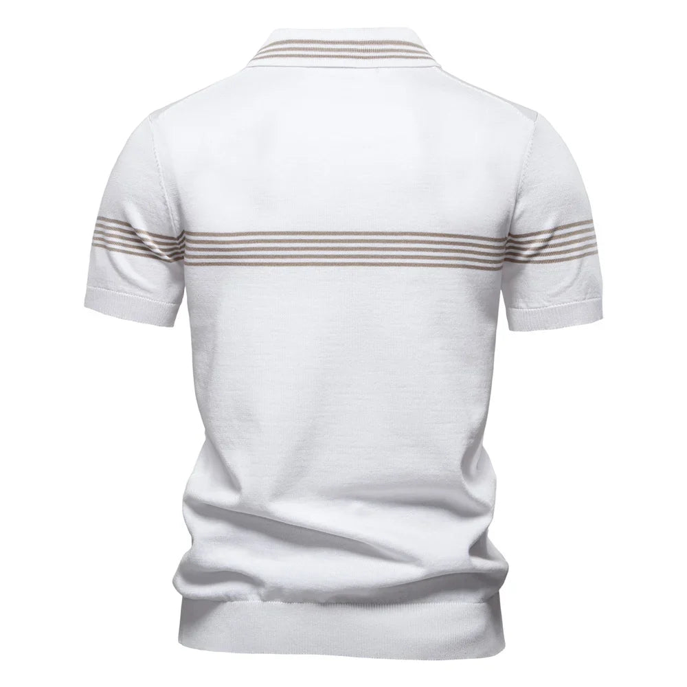 Morae-Amsterdam® | Polo Met Streepdesign