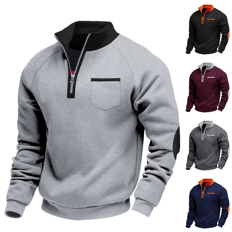 Morae-Amsterdam® | Stijlvol Heren Fleece Sweatshirt