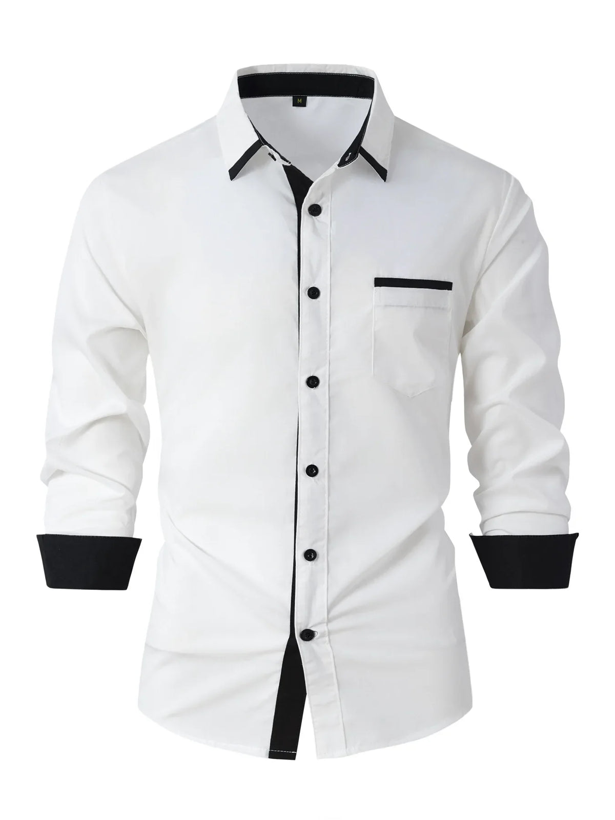 Morae-Amsterdam® | Ademend Overhemd Met Lange Mouwen