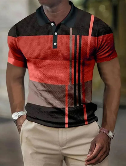 Morae-Amsterdam® | Gestreept Casual Poloshirt