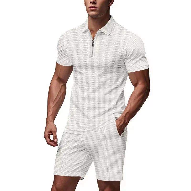 Morae-Amsterdam® | Zomer Poloset Met Rits