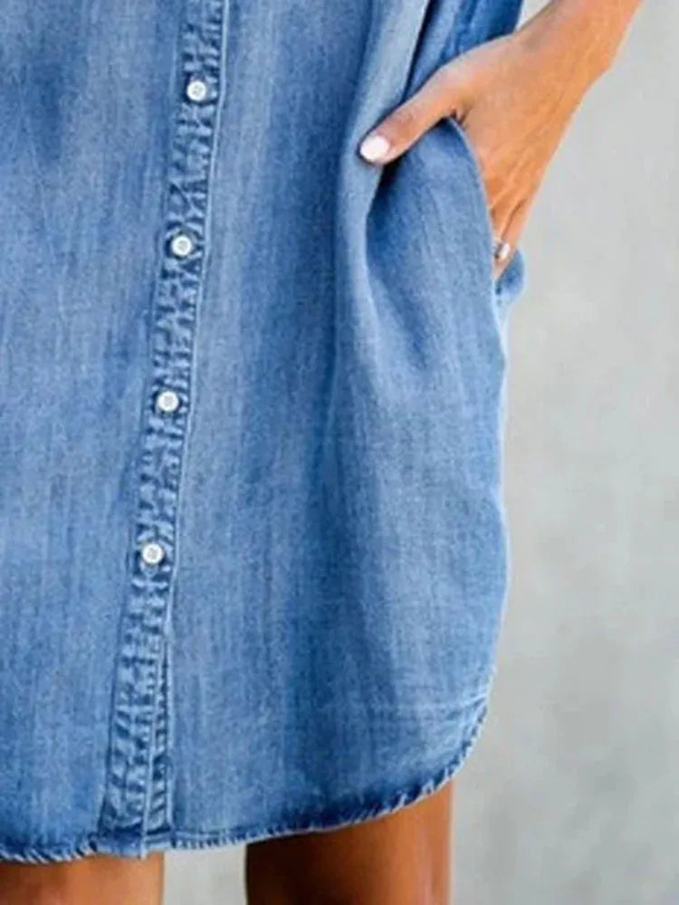 Morae-Amsterdam® | Denim Zomerjurk