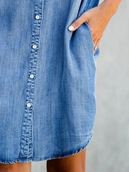 Morae-Amsterdam® | Denim Zomerjurk
