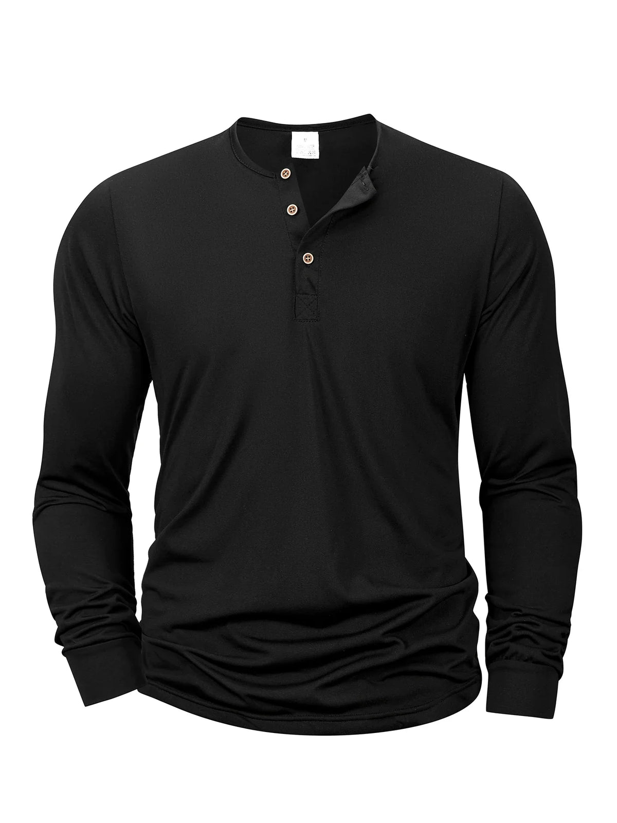 Morae-Amsterdam® | Stijlvol T-Shirt Met Knoophals