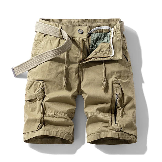 Morae-Amsterdam® | Heren Katoenen Cargo Shorts