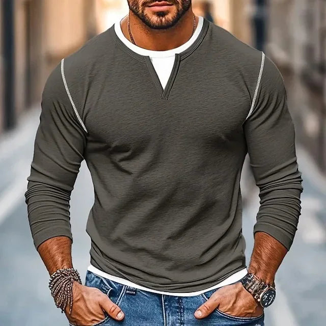 Morae-Amsterdam® | Stoer Shirt Met Lange Mouwen