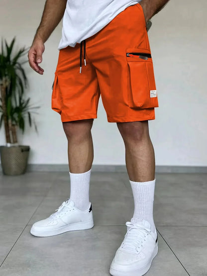 Morae-Amsterdam® | Cargo Stretch Jogger Short voor Heren