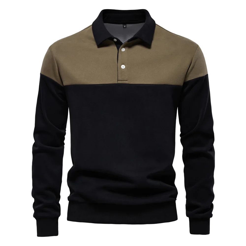 Morae-Amsterdam® | Premium & Casual Poloshirt Met Lange Mouwen