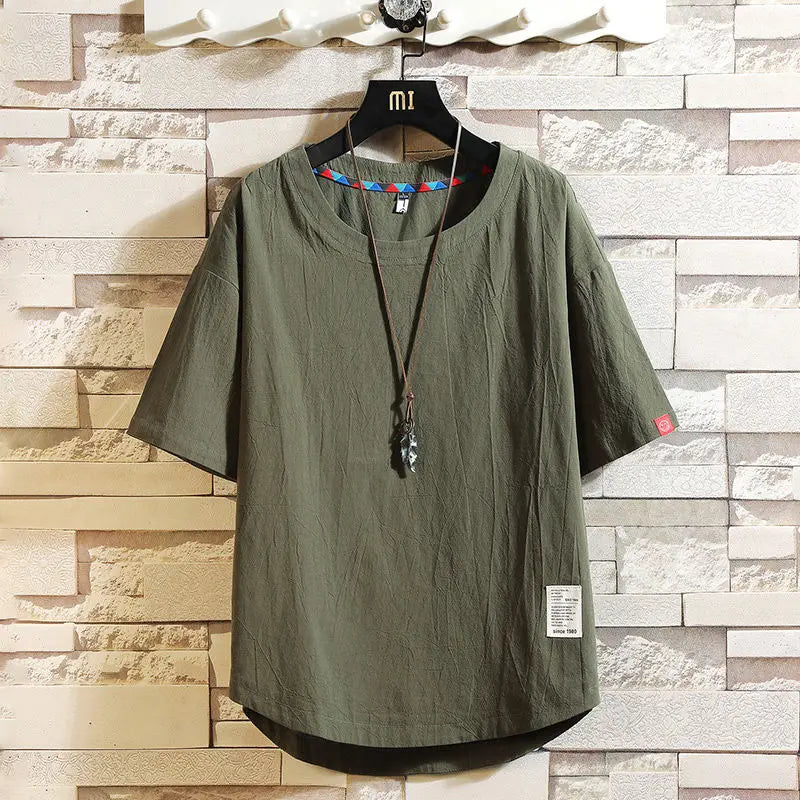 Morae-Amsterdam® | Oversized Linnen T-Shirt