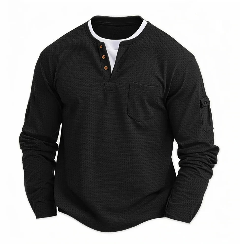 Morae-Amsterdam® | Stoer Winter Shirt Met Lange Mouwen