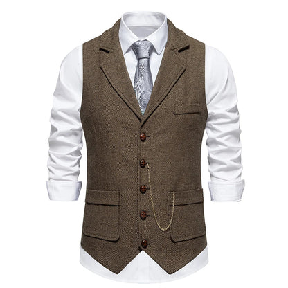 Morae-Amsterdam® | Klassiek Herengilet met Horlogeketting