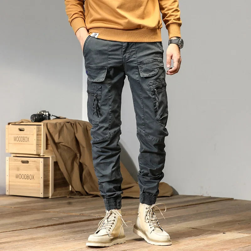 Morae-Amsterdam® | Retro Heren Cargobroek