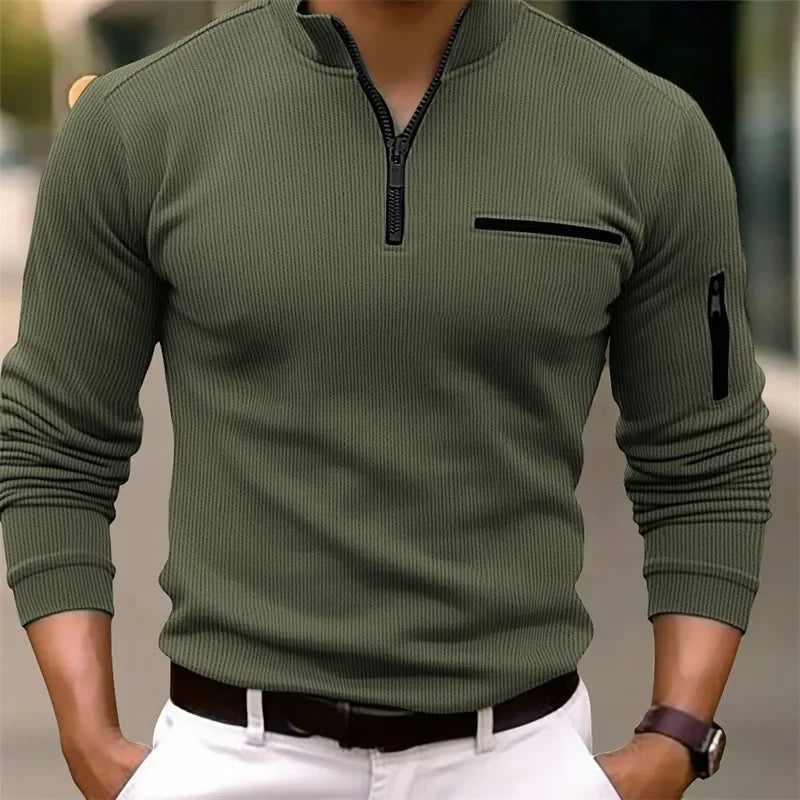 Morae-Amsterdam® | Heren Poloshirt Met Streeppatroon