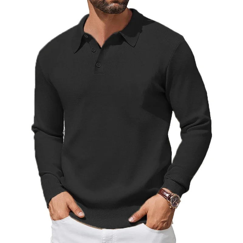 Morae-Amsterdam® | Gebreid Heren Poloshirt