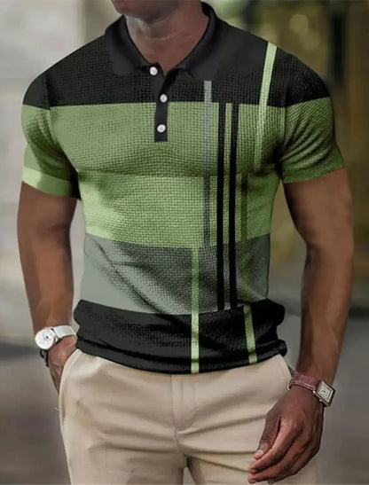 Morae-Amsterdam® | Gestreept Casual Poloshirt