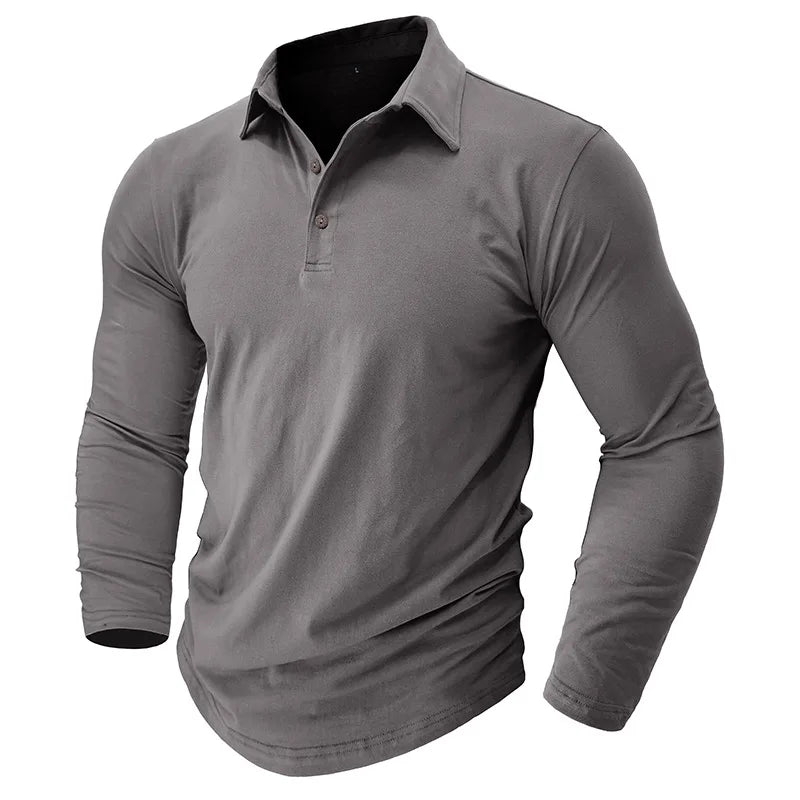 Morae-Amsterdam® | Polo Shirt Met Lange Mouwen