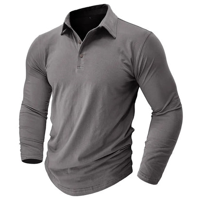 Morae-Amsterdam® | Polo Shirt Met Lange Mouwen