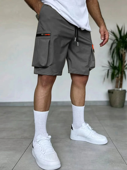 Morae-Amsterdam® | Cargo Stretch Jogger Short voor Heren