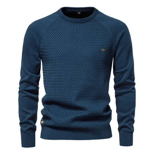 Morae-Amsterdam® | Klassevolle Gebreide Trui Met Ruitdesign