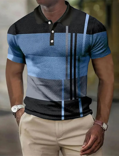 Morae-Amsterdam® | Gestreept Casual Poloshirt