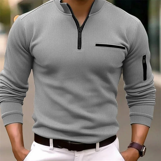 Morae-Amsterdam® | Heren Poloshirt Met Streeppatroon