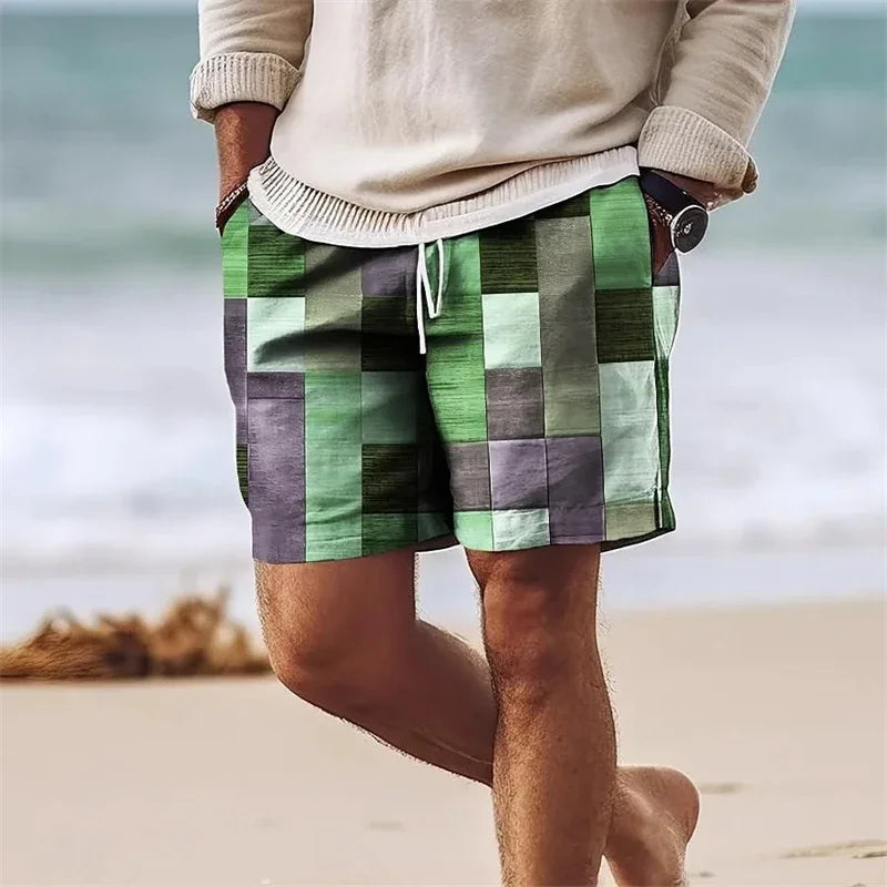 Morae-Amsterdam® | Kleurrijke Heren Strandbroek