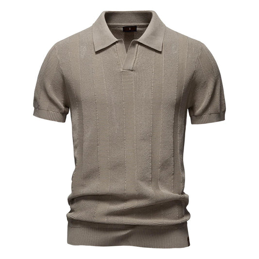 Morae-Amsterdam® | Stijlvol Gestreepte Polo