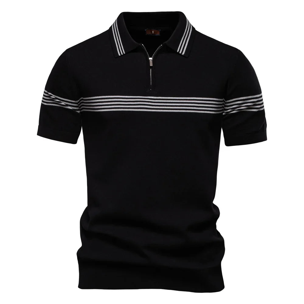 Morae-Amsterdam® | Polo Met Streepdesign