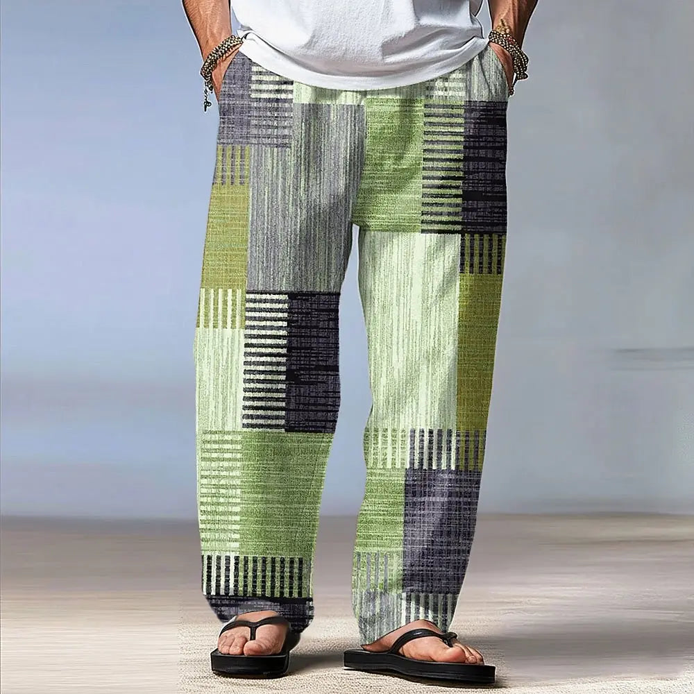 Morae-Amsterdam® | Kleurrijke Zomerbroek Voor Heren