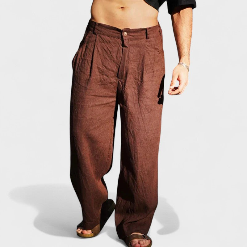 Morae-Amsterdam® | Oversized Linnen Broek