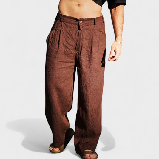 Morae-Amsterdam® | Oversized Linnen Broek