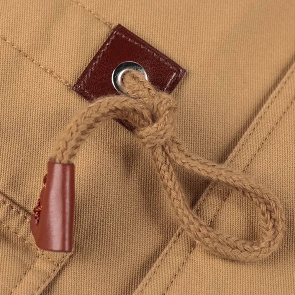 Morae-Amsterdam® | Warme Winddichte Herenjas met Afneembare Capuchon