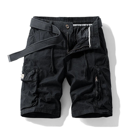 Morae-Amsterdam® | Heren Katoenen Cargo Shorts