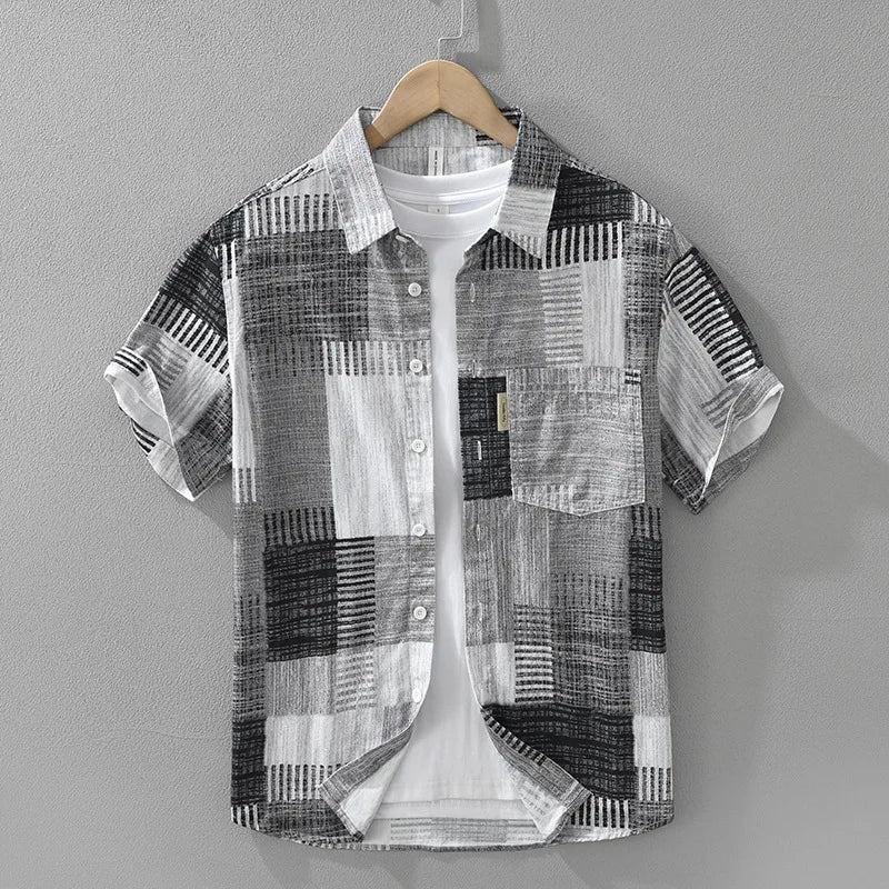Morae-Amsterdam® | Kleurrijke Patchwork Blouse