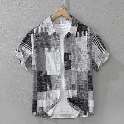 Morae-Amsterdam® | Kleurrijke Patchwork Blouse