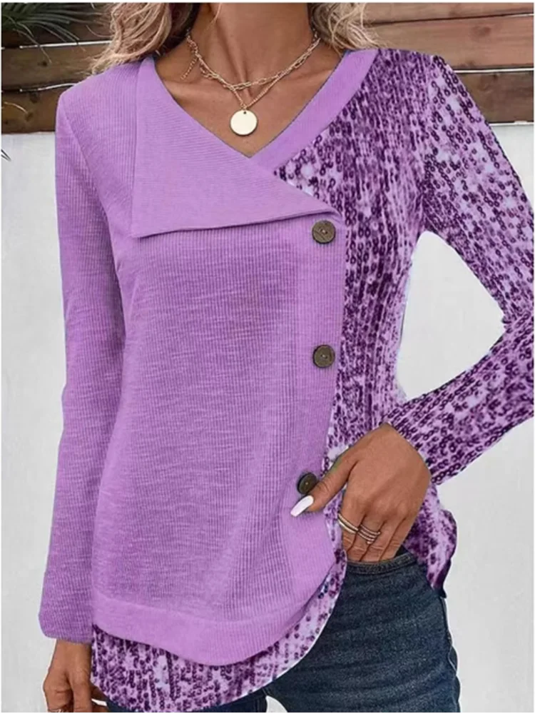 Morae-Amsterdam® | Elegante Herfstblouse Met Lange Mouwen