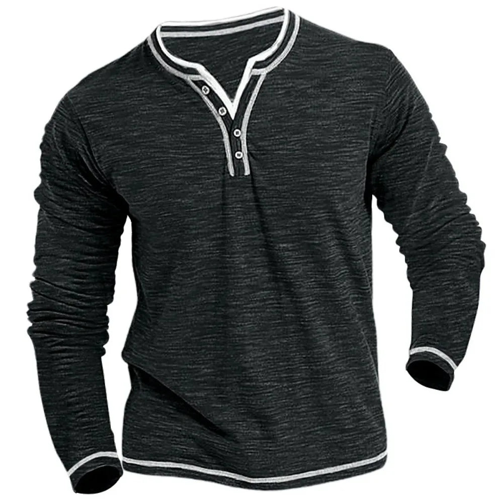 Morae-Amsterdam® | Long Sleeve Shirt Met V-Hals