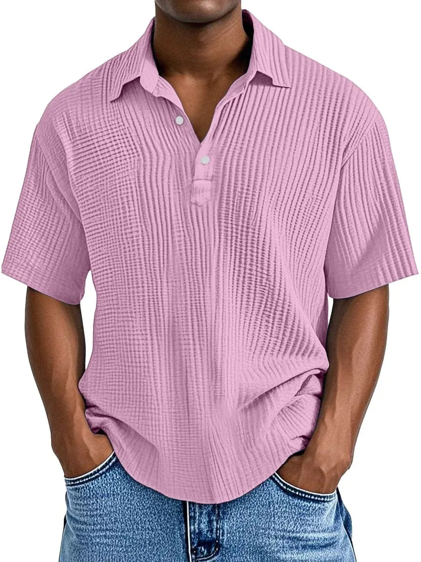 Morae-Amsterdam® | Retro Heren Zomershirt