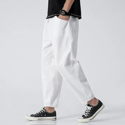 Morae-Amsterdam® | Elegante Linnen Broek