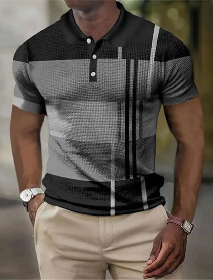 Morae-Amsterdam® | Gestreept Casual Poloshirt