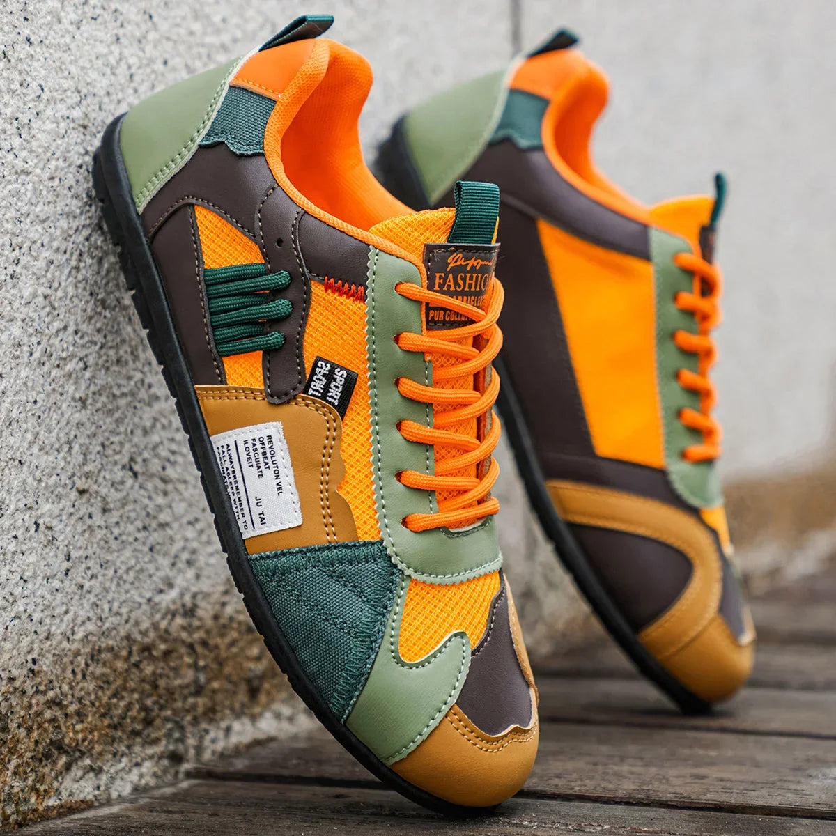 Morae-Amsterdam® | Kleurrijke Retro Sneakers