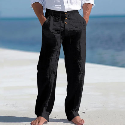 Morae-Amsterdam® | Elegante Linnen Broek